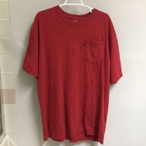 🔹NWOT! Men’s KEY Red Short Sleeve Tee w/ Pocket